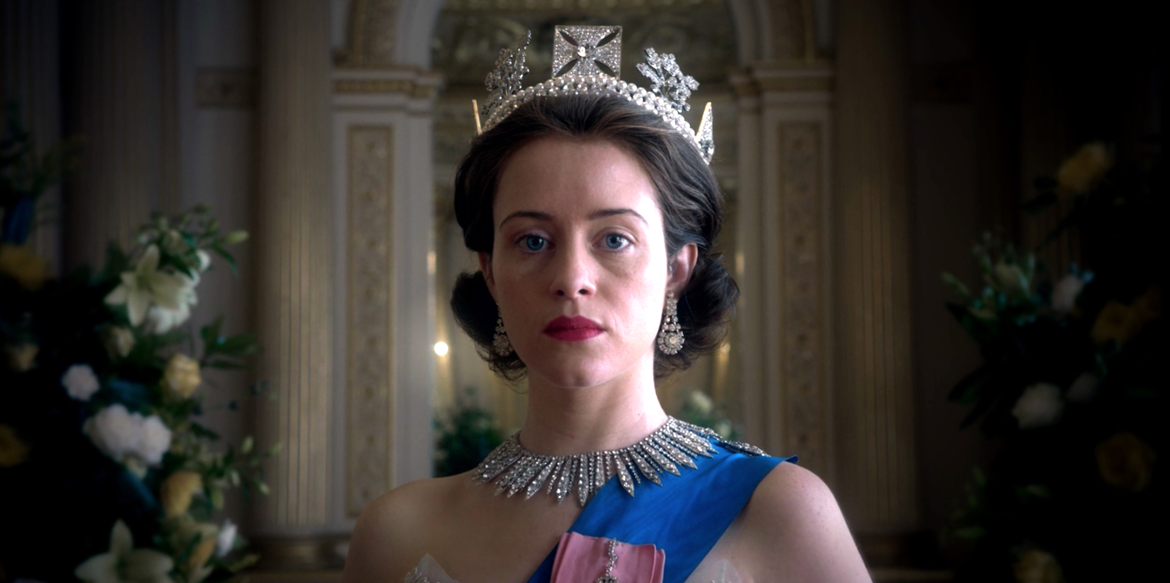 Claire Foy stars as Queen Elizabeth II in a dimly lit but otherwise great TV show. Photo courtesy of Netflix.
