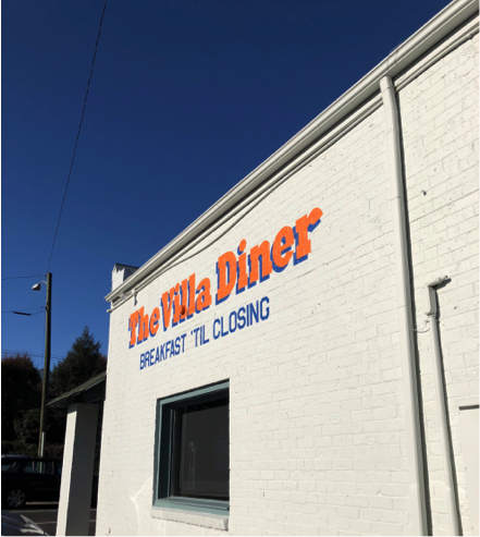 The Villa’s new location - featuring “cleaner vibes” but longer waits. Photo Jill Rubinger / Virginia Law Weekly.