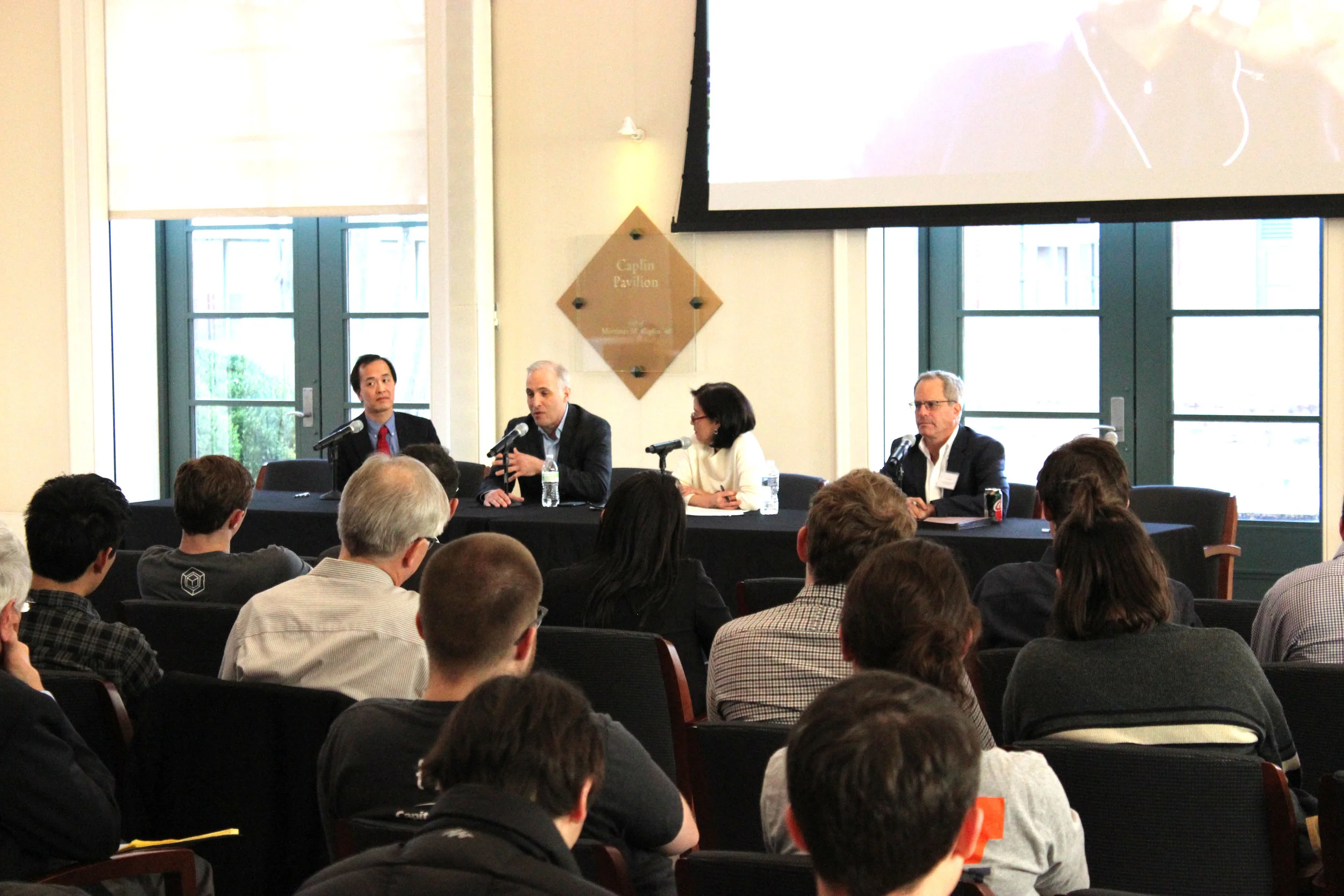 Panelists address the LIST Conference on Friday. Photo courtesy Grace Tang ‘21.