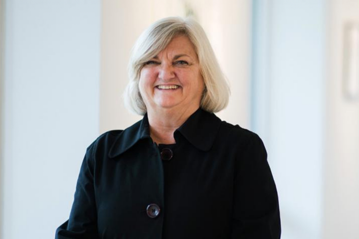 Pictured: Claire Gastañaga '74, Executive Director of ACLU Virginia, discussed a gamut of issues, including supporting women candidates for office. Photo Courtesy of acluva.org