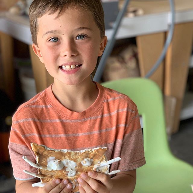 So proud of his animal portrait! Students brought in a picture of their pet or favorite animal and created a ceramic portrait using slab, coil and pinch techniques. Nice work Owen!

#homeschool #homeschoolmom #homeschoolroom #homeschoolday #homeschoo