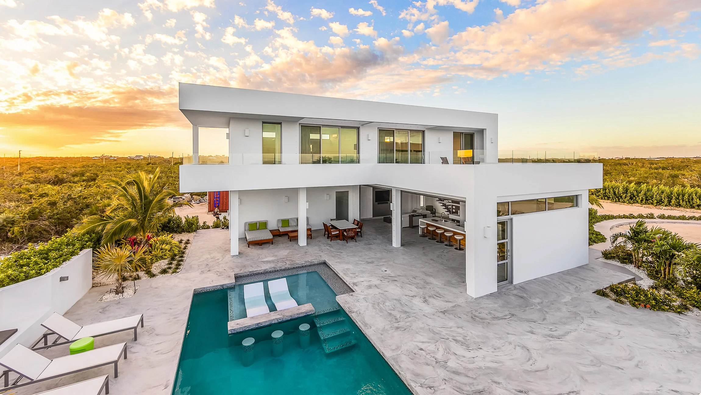 White Villas in Turks and Caicos