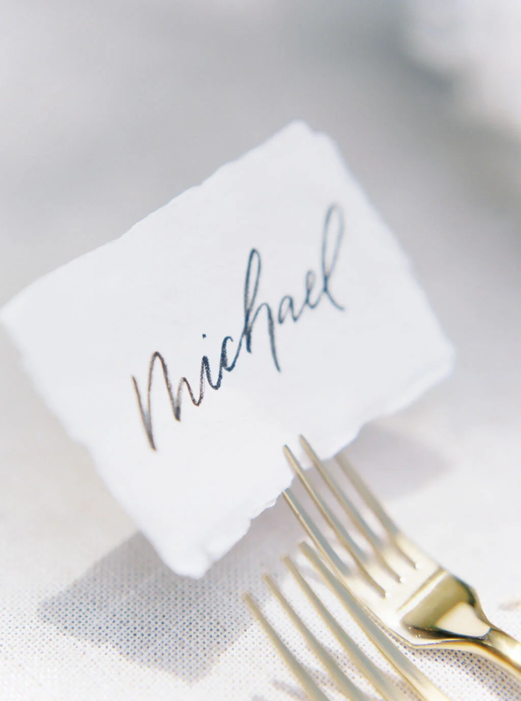 Caitlin Jane Calligraphy Escort & Place Card