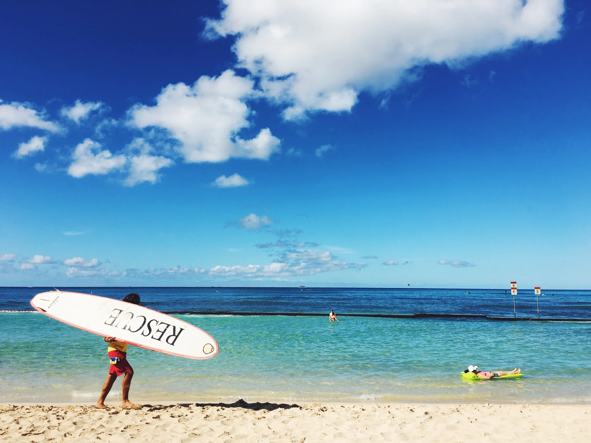 Tropical Beach in Hawaii