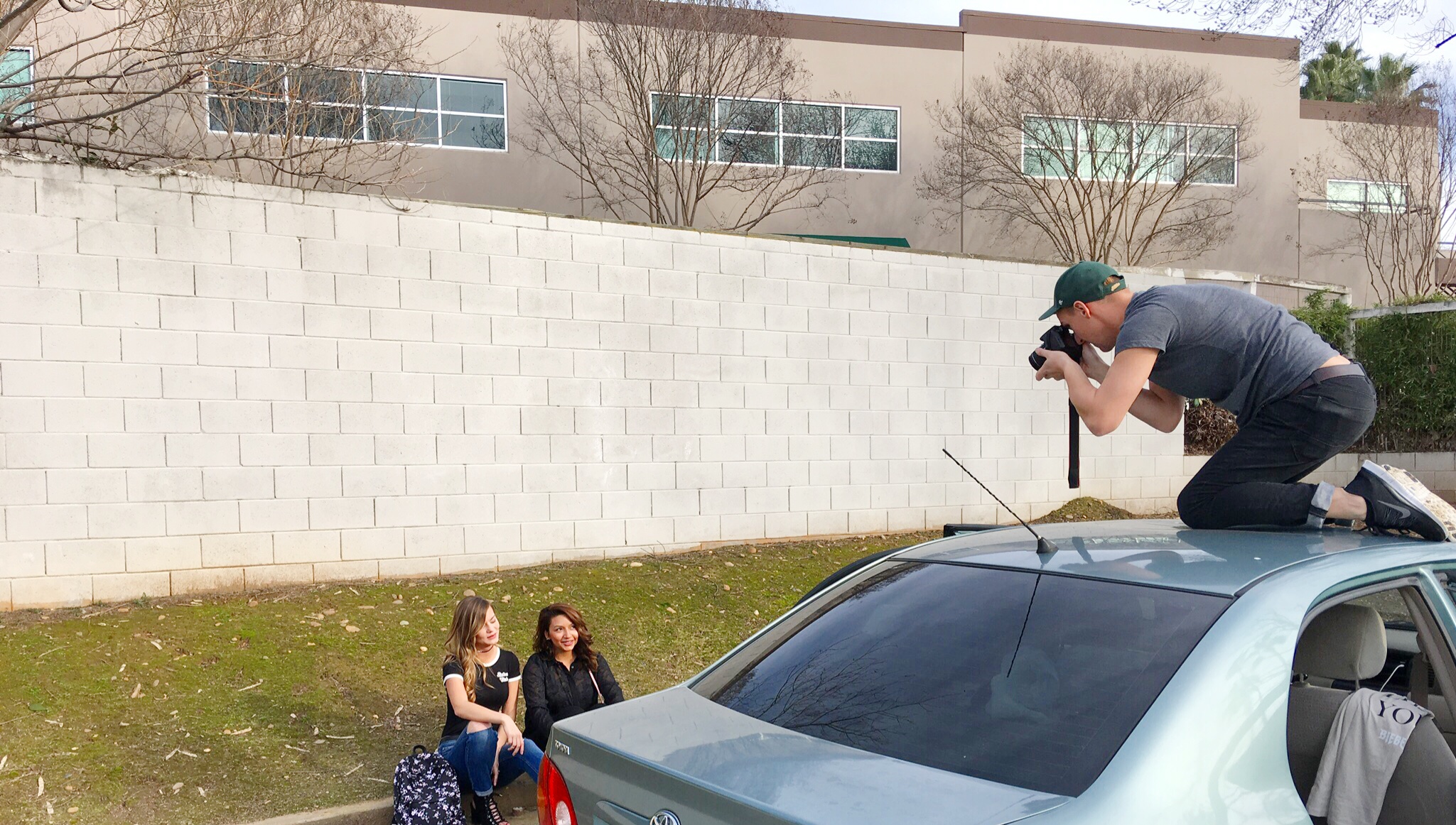 Getting the Shot on Top of a Car 