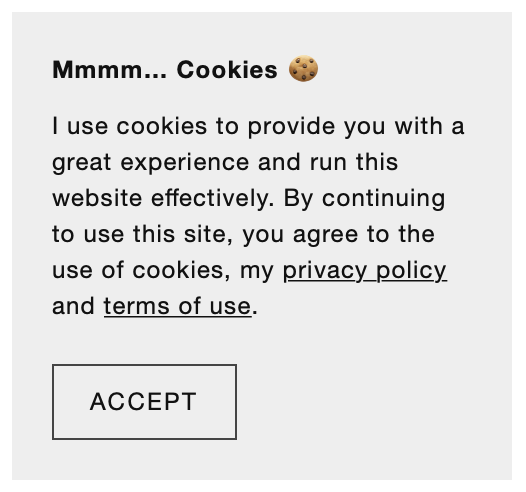 How To Customize The Squarespace Cookie Banner Updated