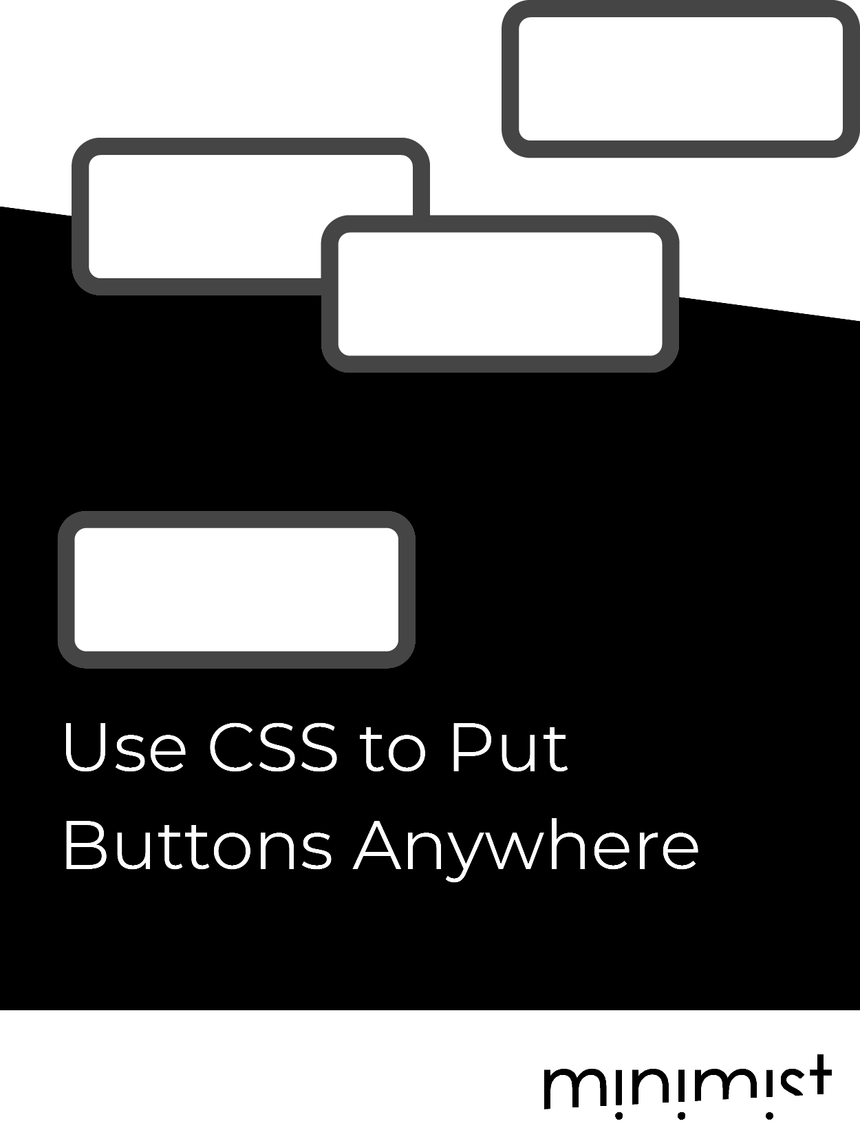 Use CSS to Put Buttons Anywhere — Minimist site Design Squarespace