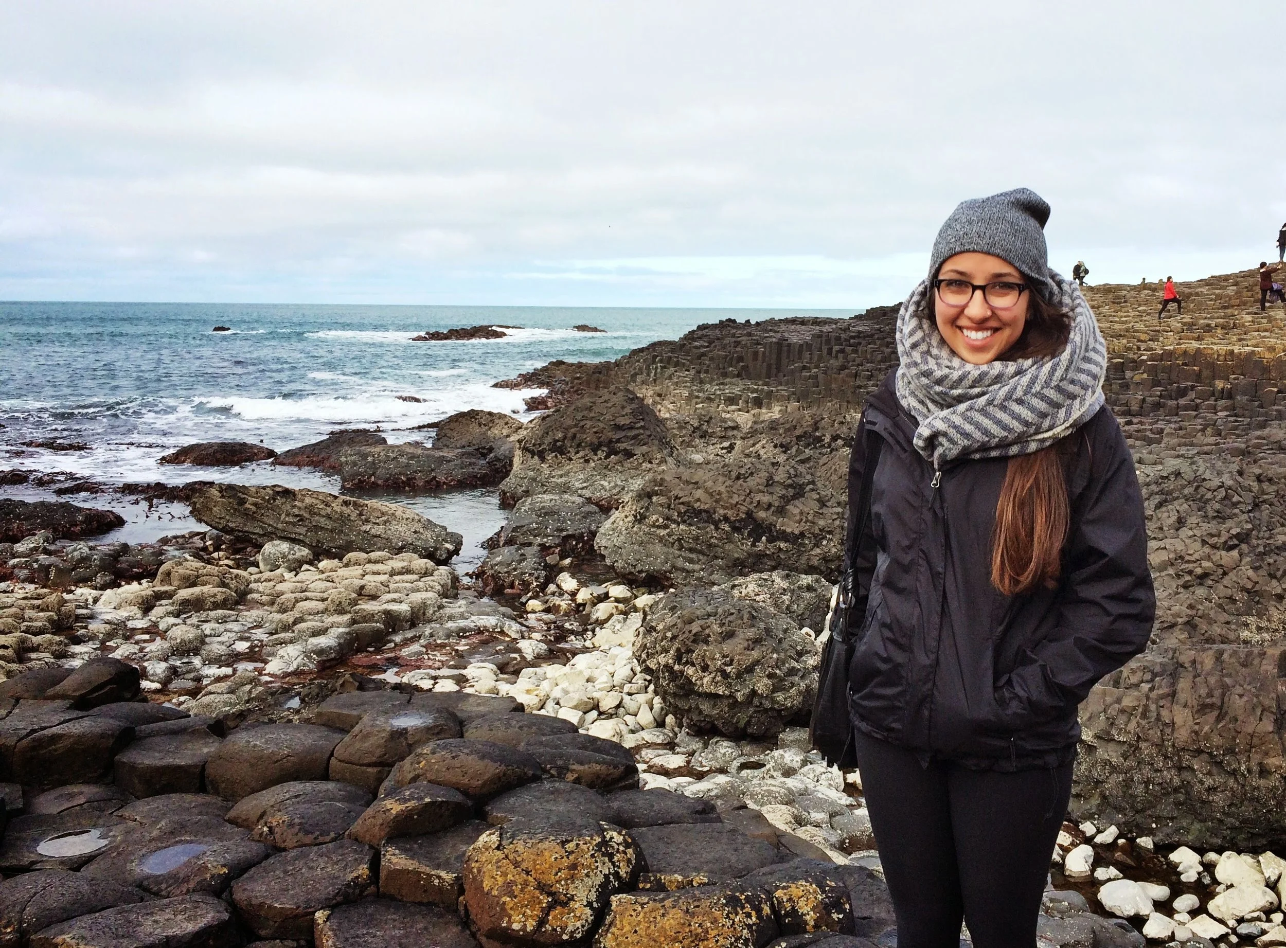 Gettin in touch with my Irish roots at Giant's Causeway in Ireland
