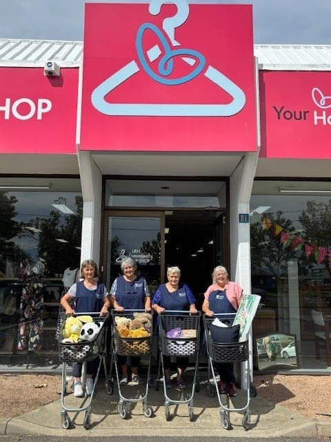 Latrobe Regional Health Community Op Shop receives trolley donation