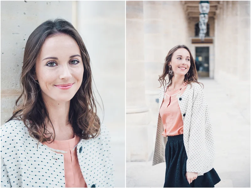 Portrait photo shoot lead by Paris photographer Tim Moore for the lovely Sarah