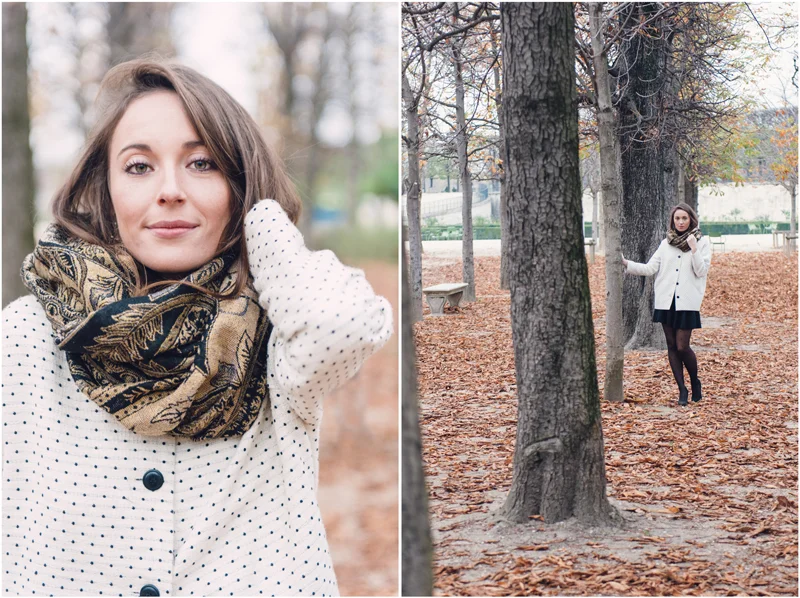 Fall has this very specific colors and atmosphere that allows to have a great time during a professional photo shoot in Paris.