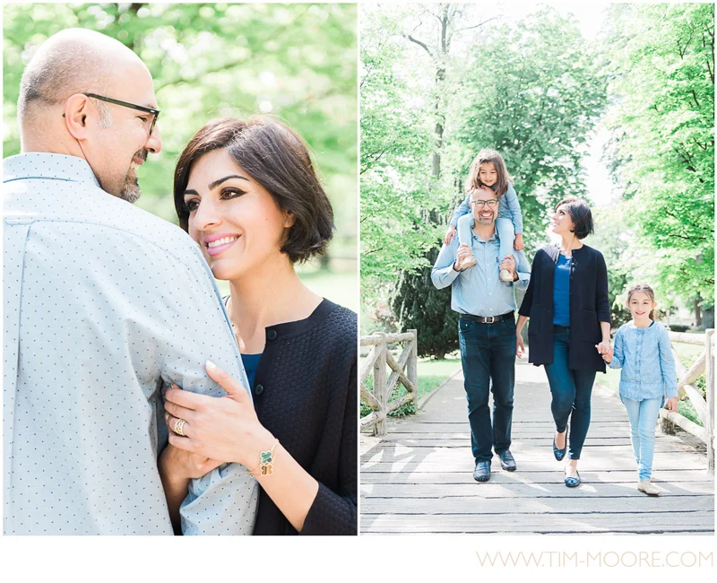 Tim Moore capturing family moments during a great photo shoot in Paris