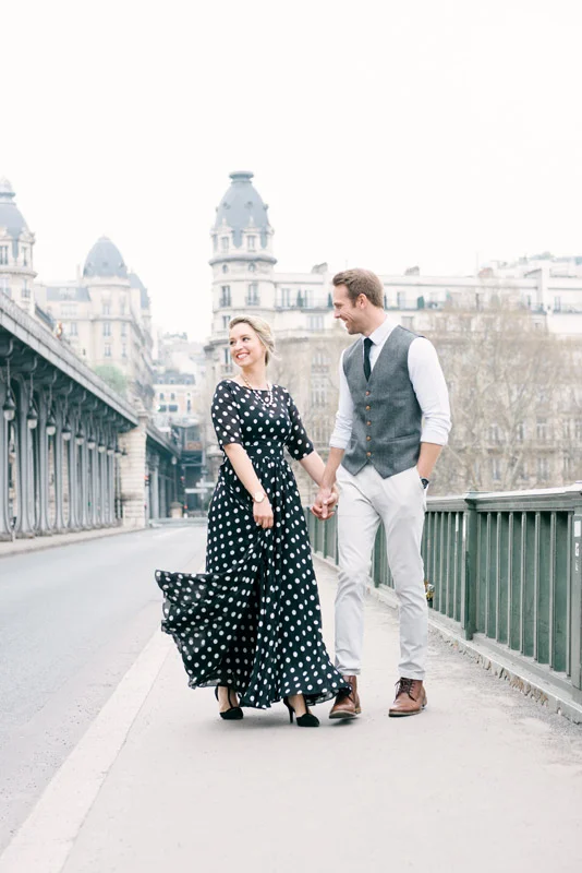 Photographer in Paris - Our couple Brooke and Doug enjoying their Paris Photo Shoot with Tim Moore