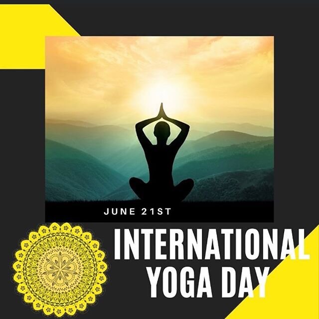 June 21st is International Yoga Day!!! Join @lissycllo via Zoom at noon tomorrow!! Register in MINDBODY and get ready for a FULL BODY FLOW to get your day right! #wearecityfit