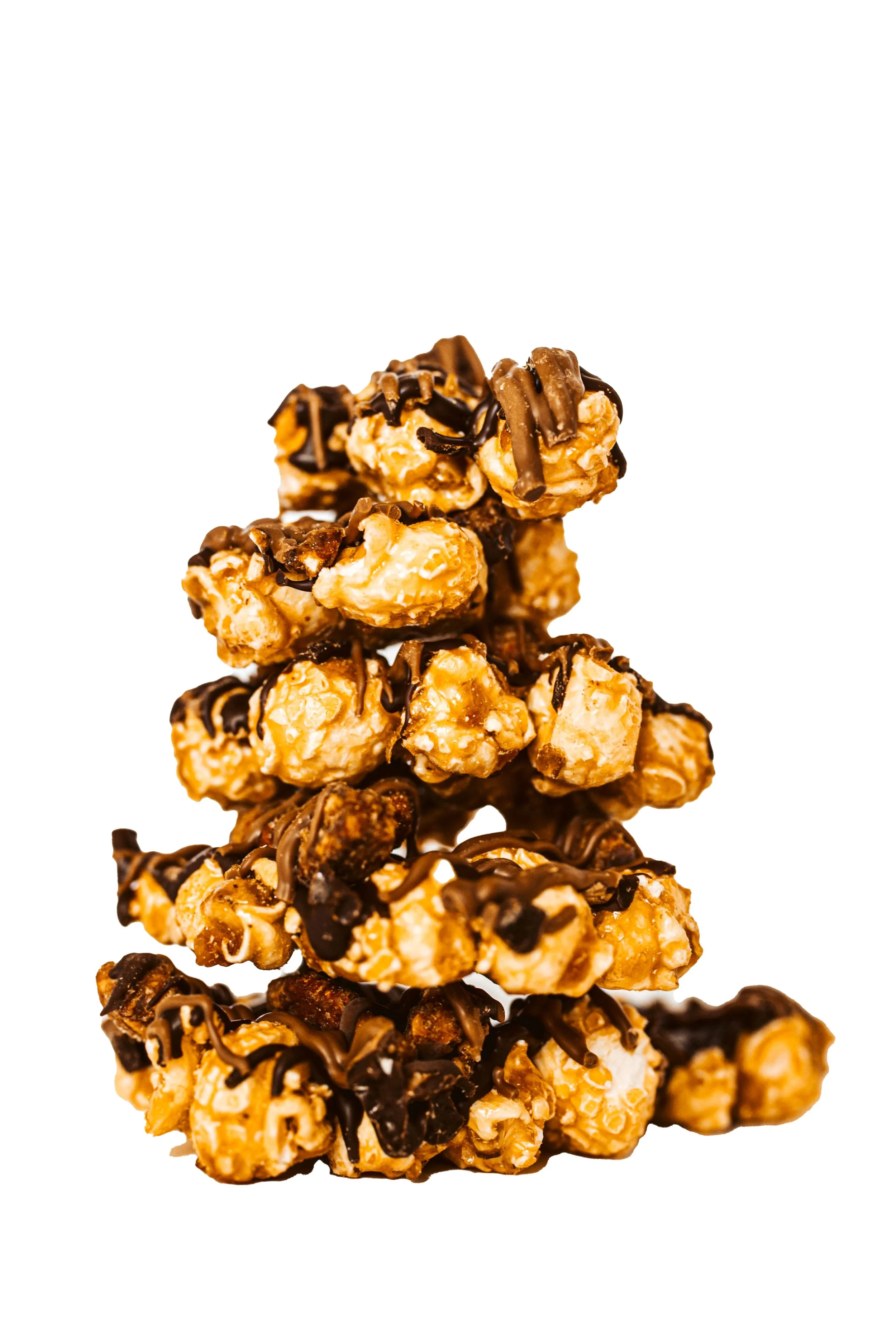 Caramel Corn- Bourbon Candied Pecan