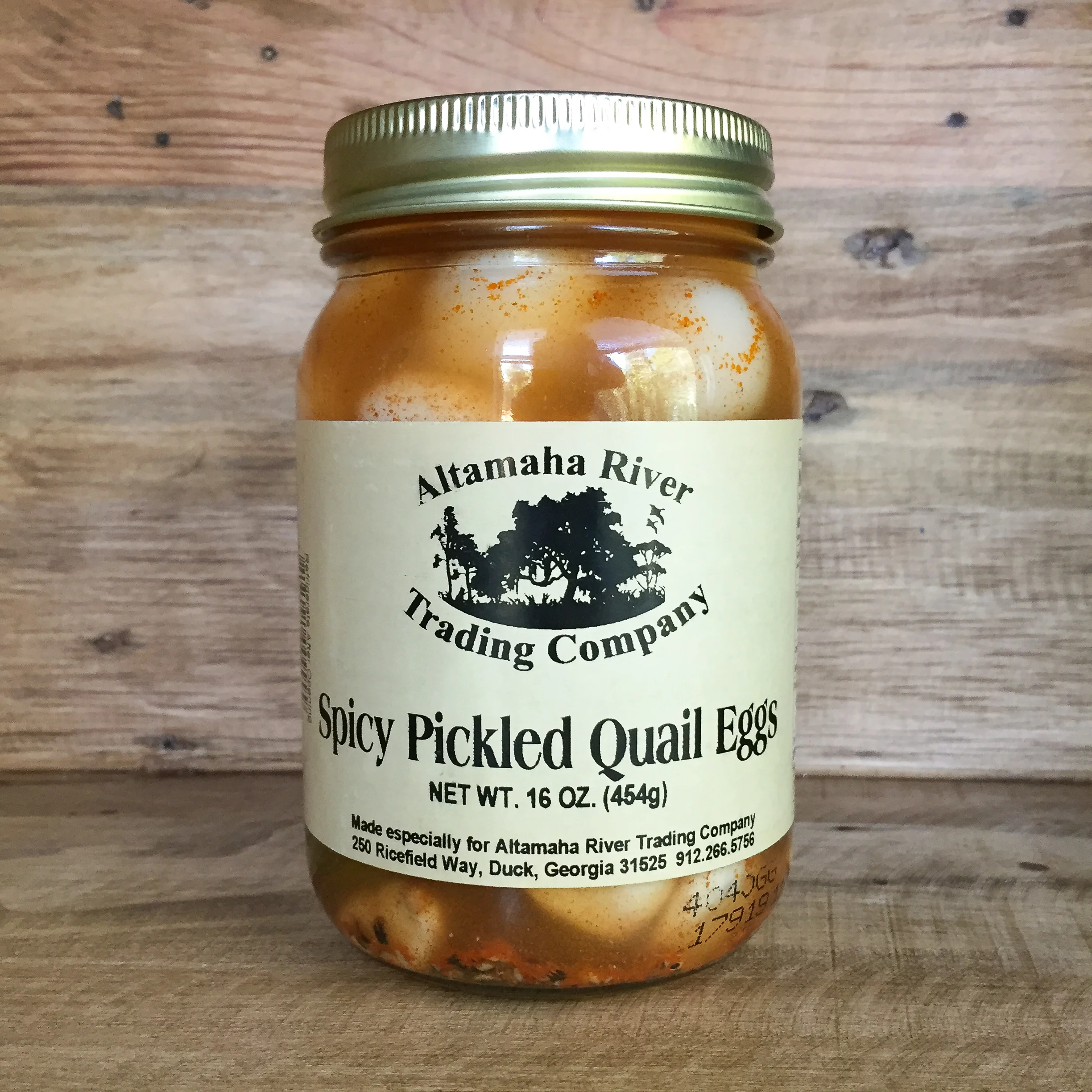 Altamaha River Spicy Pickled Quail Eggs - 2 Jars — Altamaha River