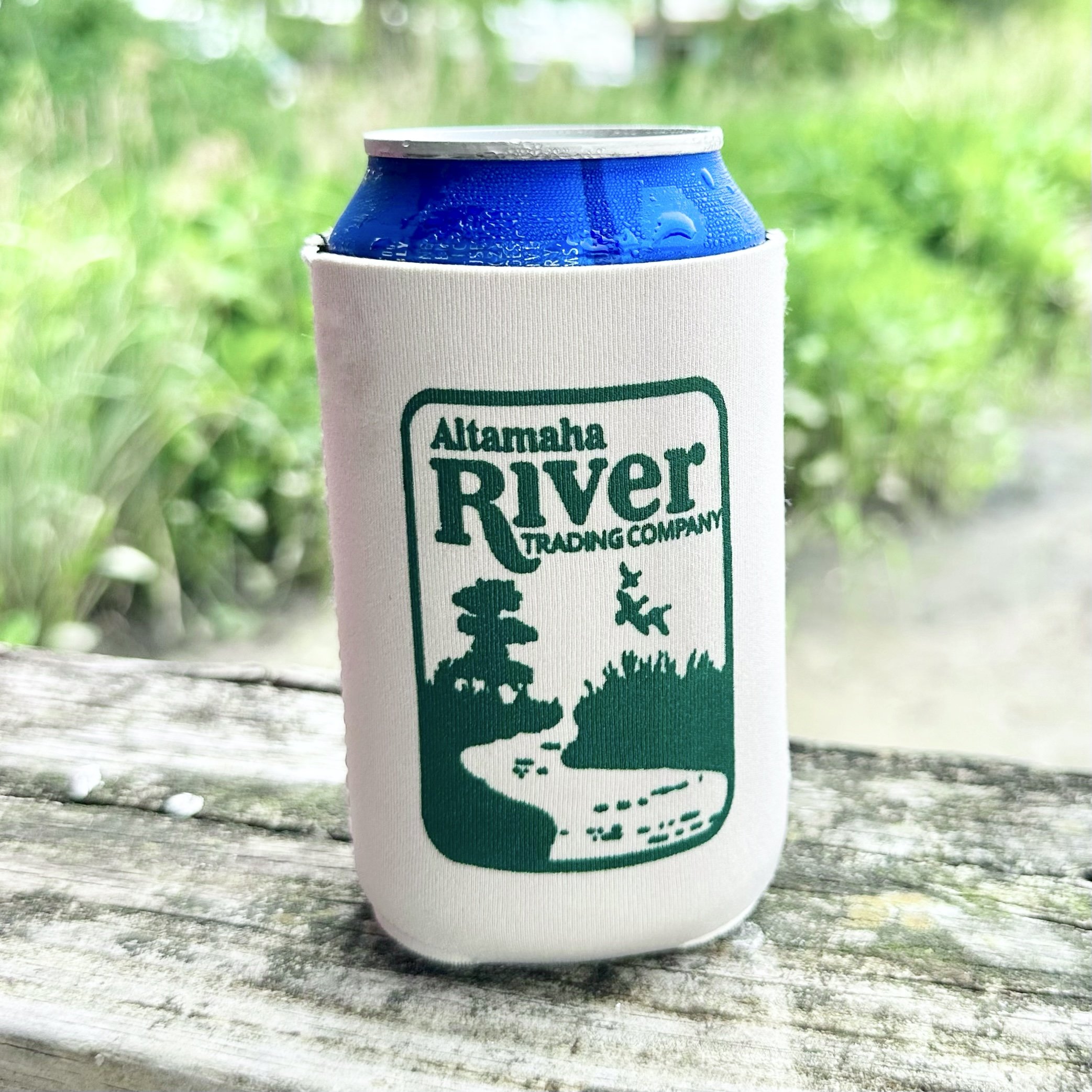 Sandstone Altamaha River Can Koozie - Altamaha River Trading Company
