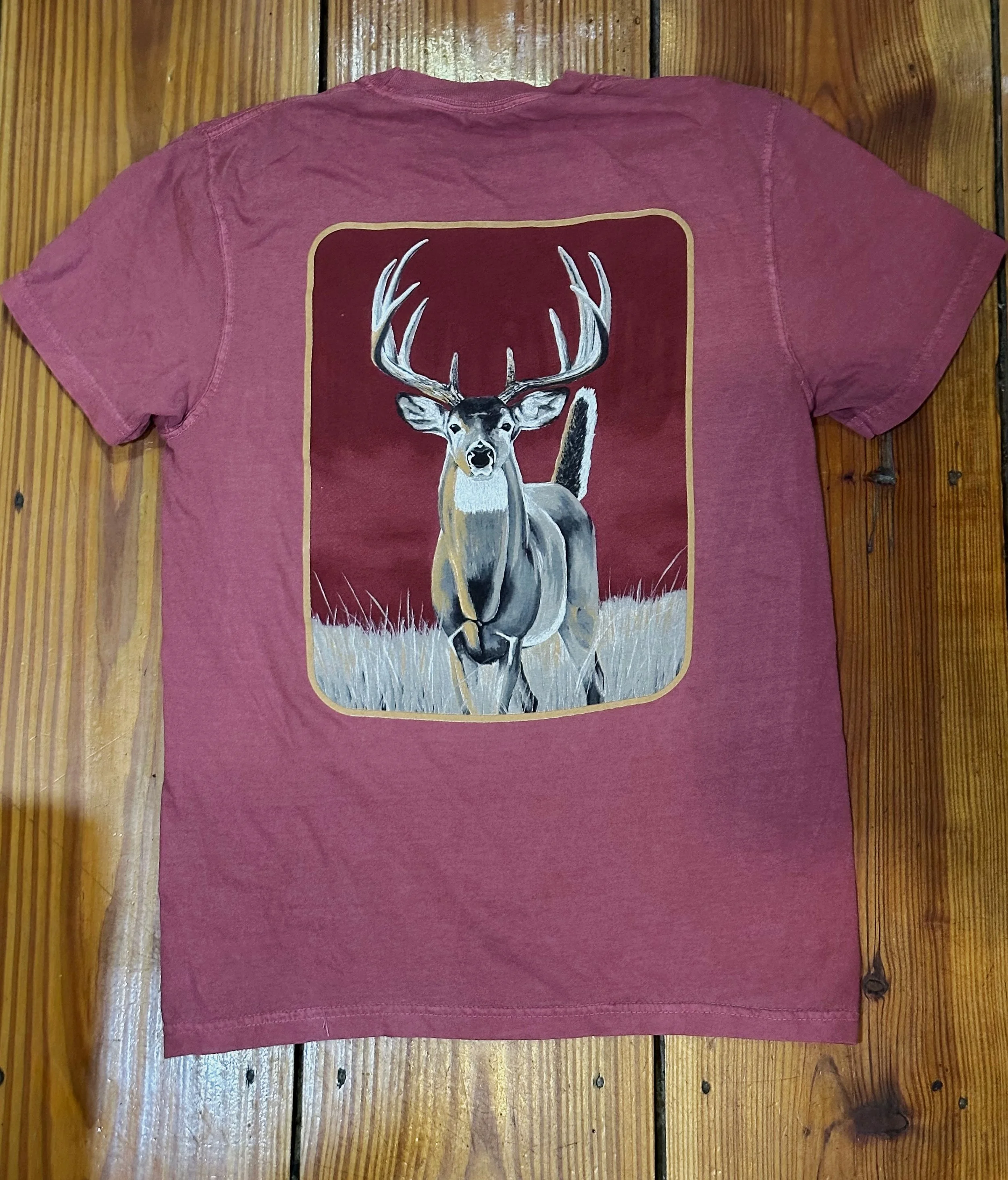 Altamaha River White-Tailed Deer T Shirt - Altamaha River White Tailed Deer Adult Tshirt - Altamaha River Trading Comapny