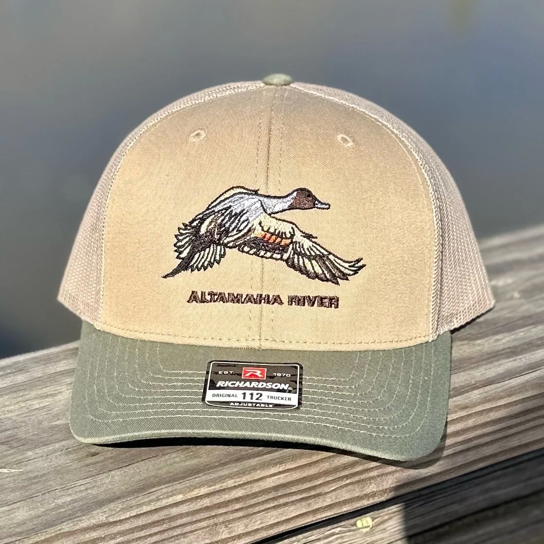 Khaki/Loden Altamaha River Pintail Duck Hat