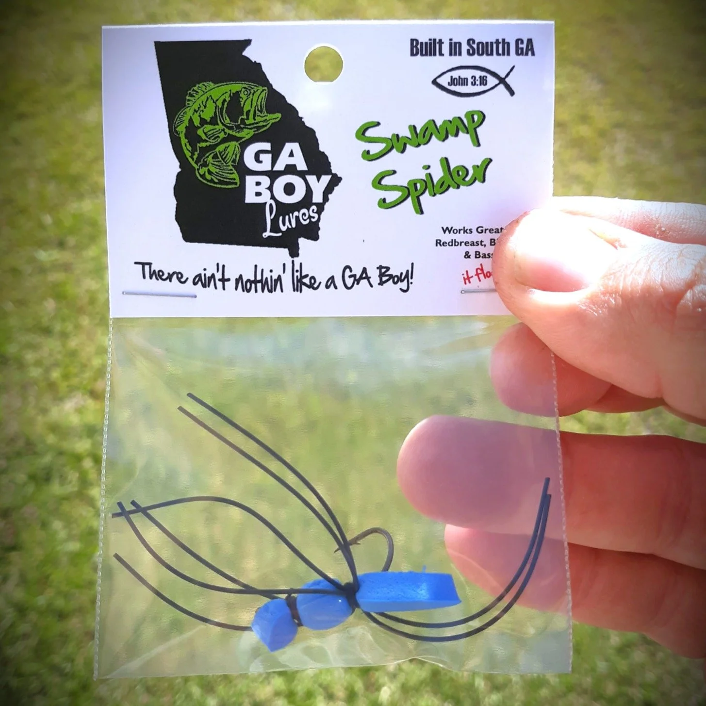 Swamp Spider - Panfish Lures for Redbreast, Bluegill & Bass - GA Boy Lures - Altamaha River Trading Company