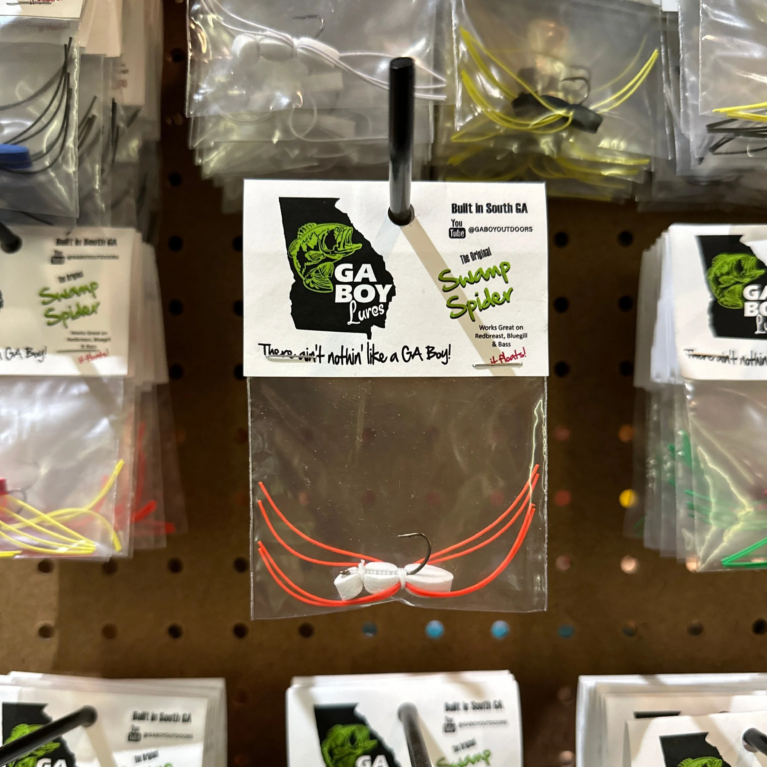 Swamp Spider - Panfish Lures for Redbreast, Bluegill & Bass - GA Boy Lures - Altamaha River Trading Company