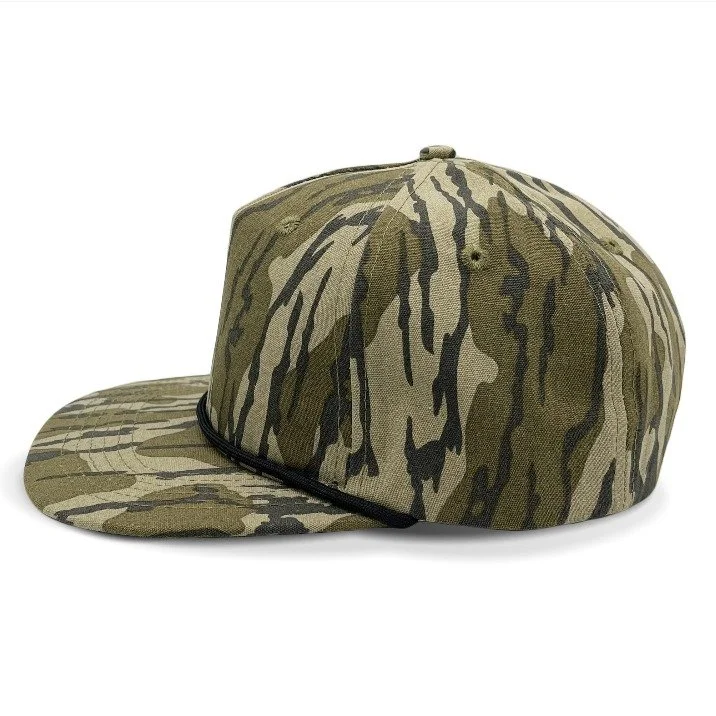 Lost Hat Co Goat Rope Hat - Mossy Oak Bottomland Camo side view.JPG