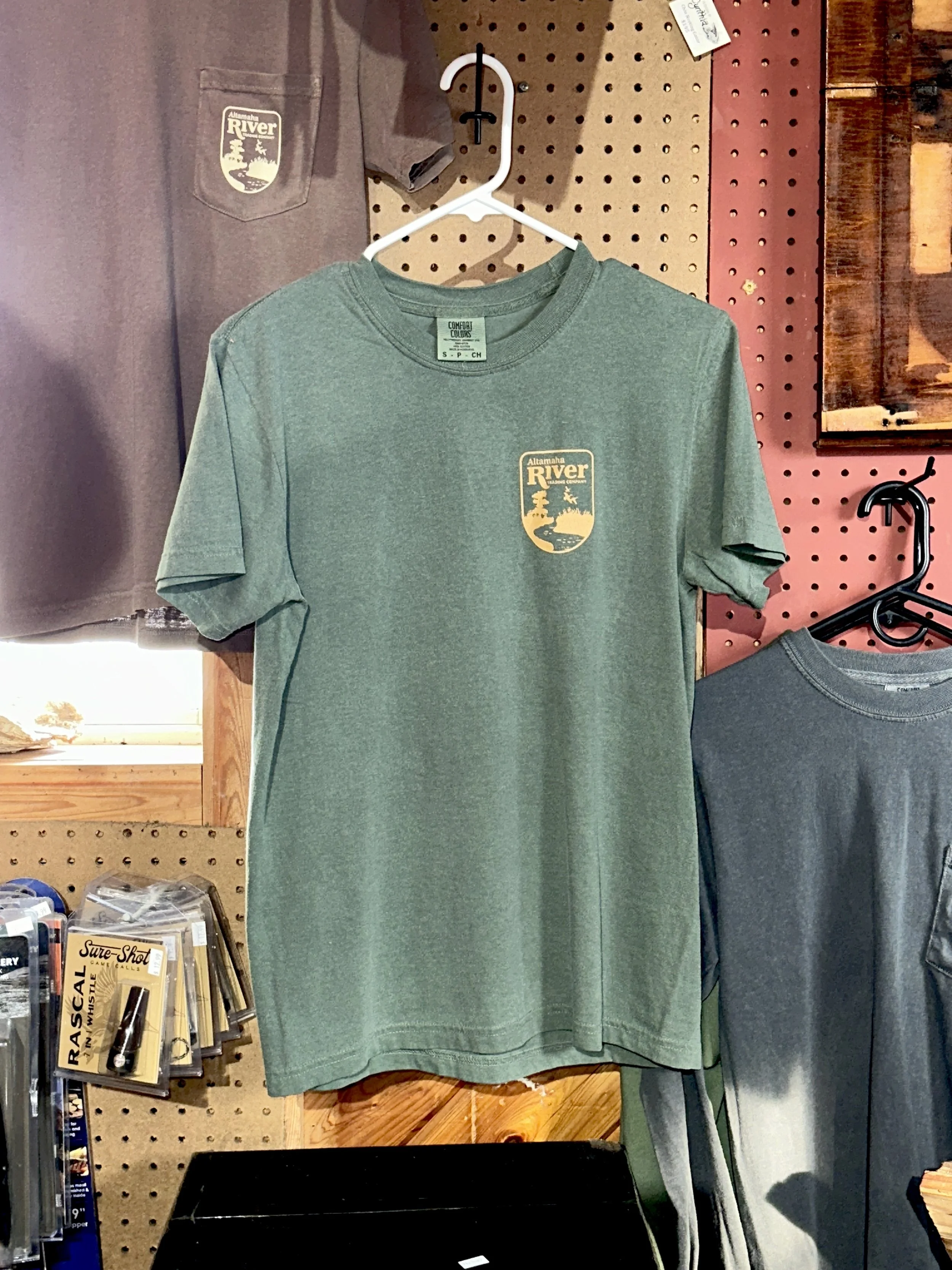 Green Altamaha River Whitetail Deer T-Shirt - Altamaha River Trading Company