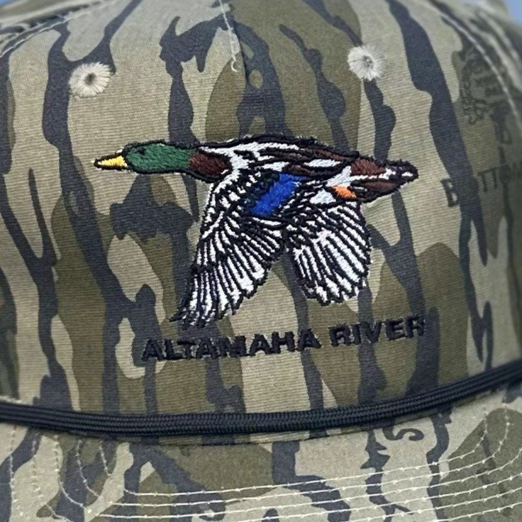 Daddy + Me Matching Camo Mallard Rope Hat Bundle – Altamaha River (Adult + Youth)