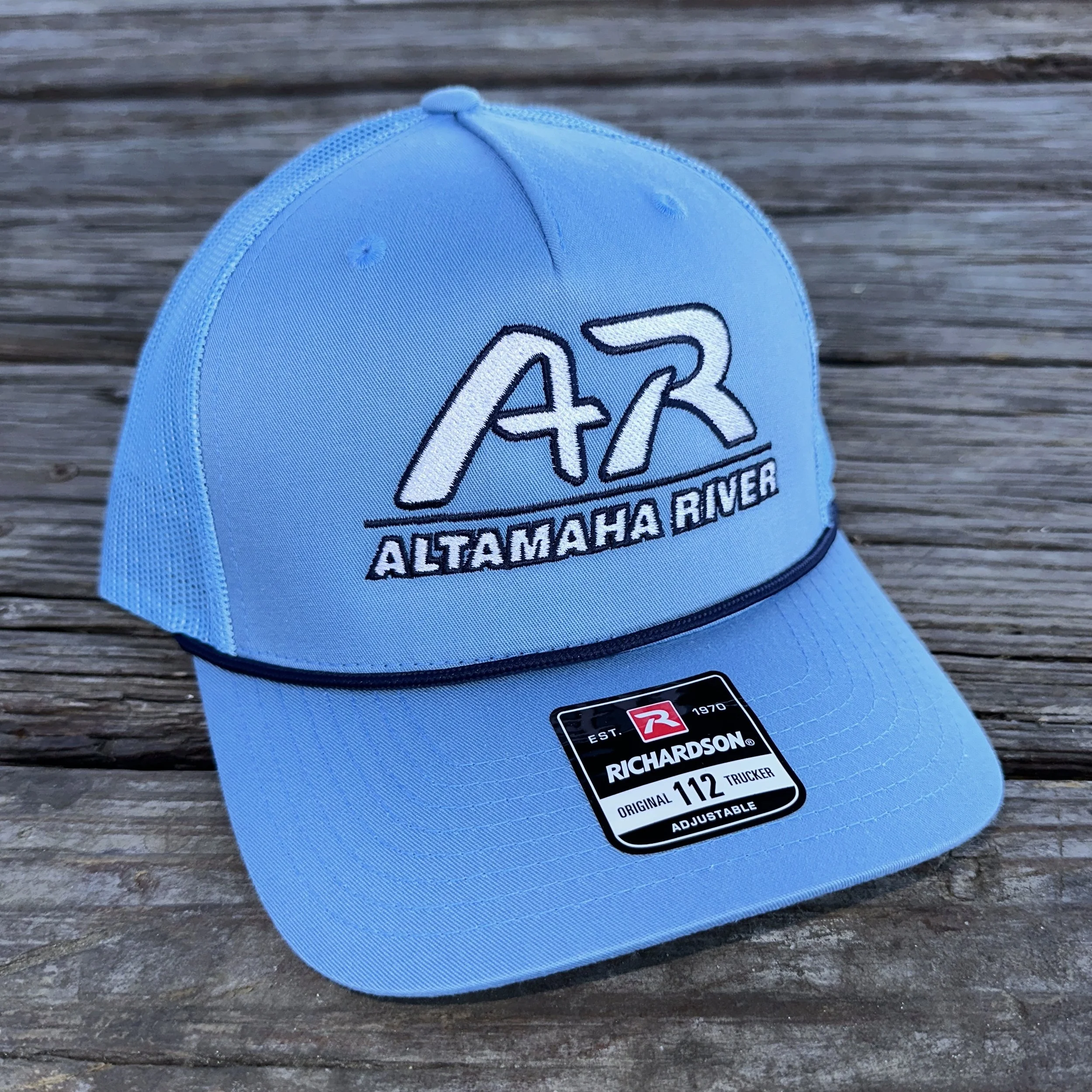 Columbia Blue Altamaha River Rope Hat – Richardson 112 - Altamaha River Trading Company