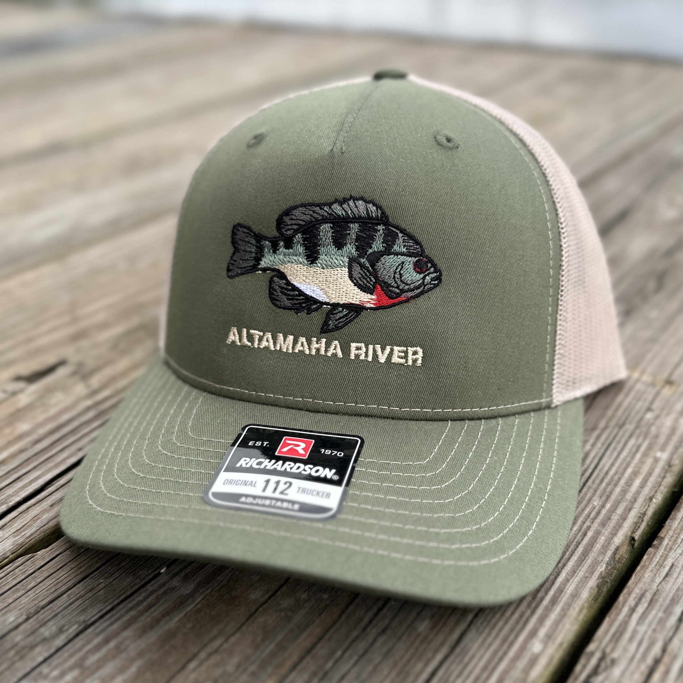 Olive Altamaha River Redbreast Hat - Richardson 112