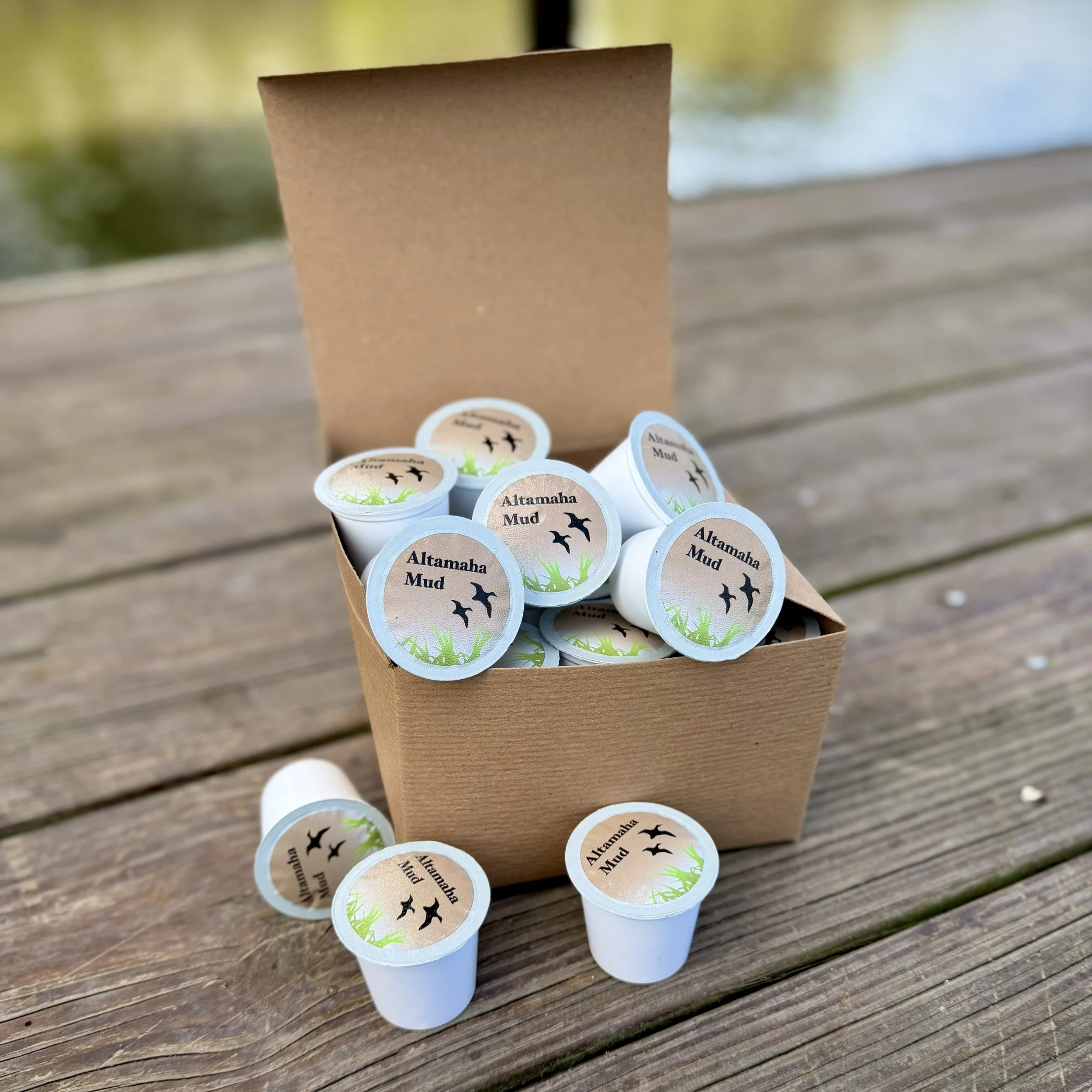 Altamaha Mud Kureig K-cups - 18 count pods.JPG
