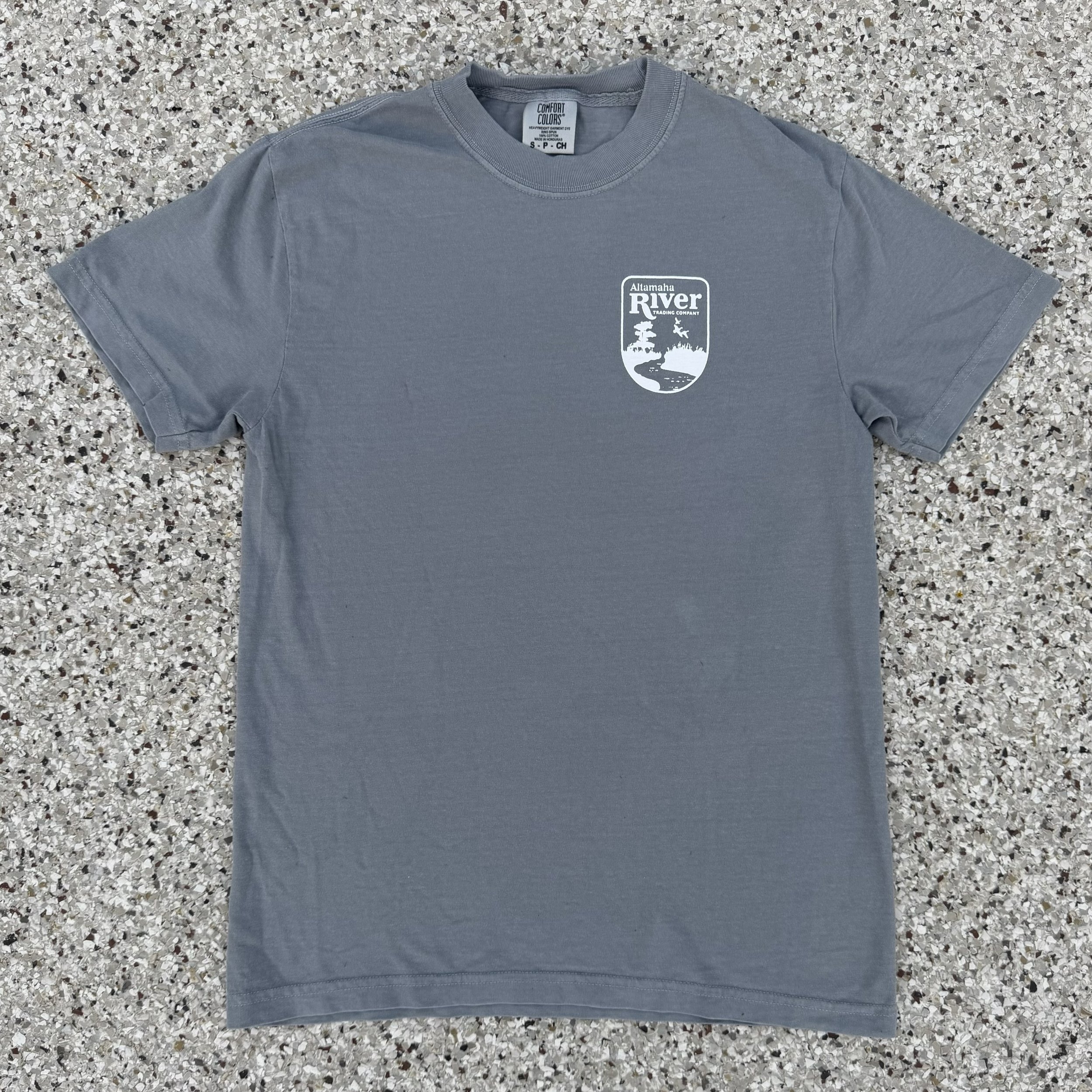 Gray Altamaha River Turkey Hunt T-Shirt - Altamaha River Trading Company.JPG
