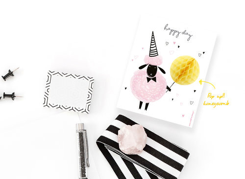 Happy Sheep Pop Up Cards