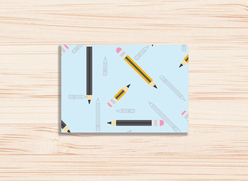 Pencil Gift Cards