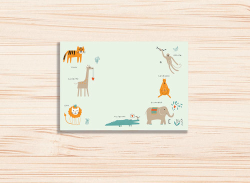 Animals Gift Cards