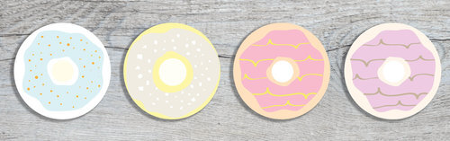 Donuts - Round Tags 
