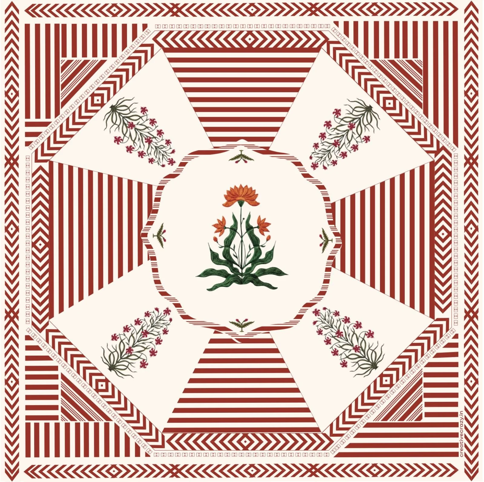 Rambagh Mahjong Mat