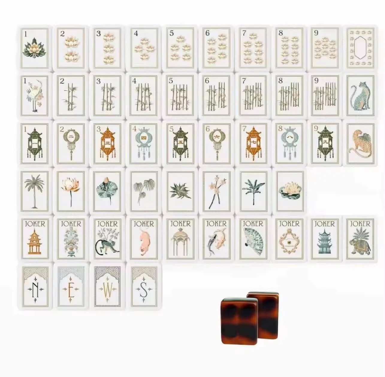 The Heirloom Tiles - Turtle Back