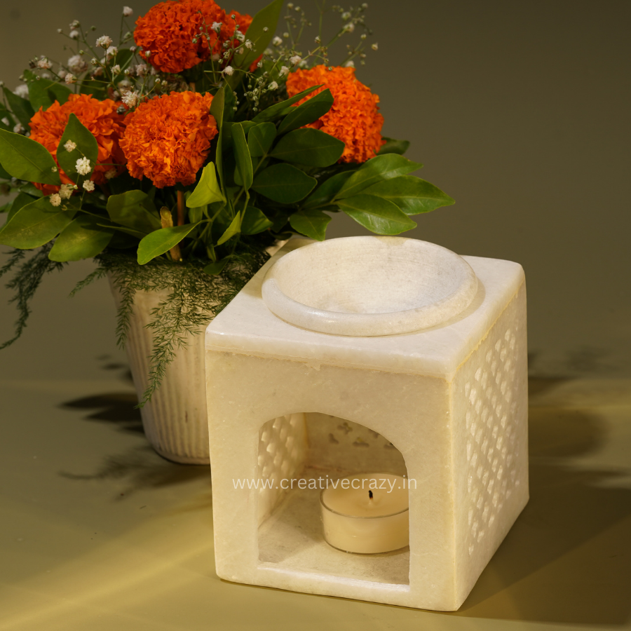 Marble Tea Light Holders