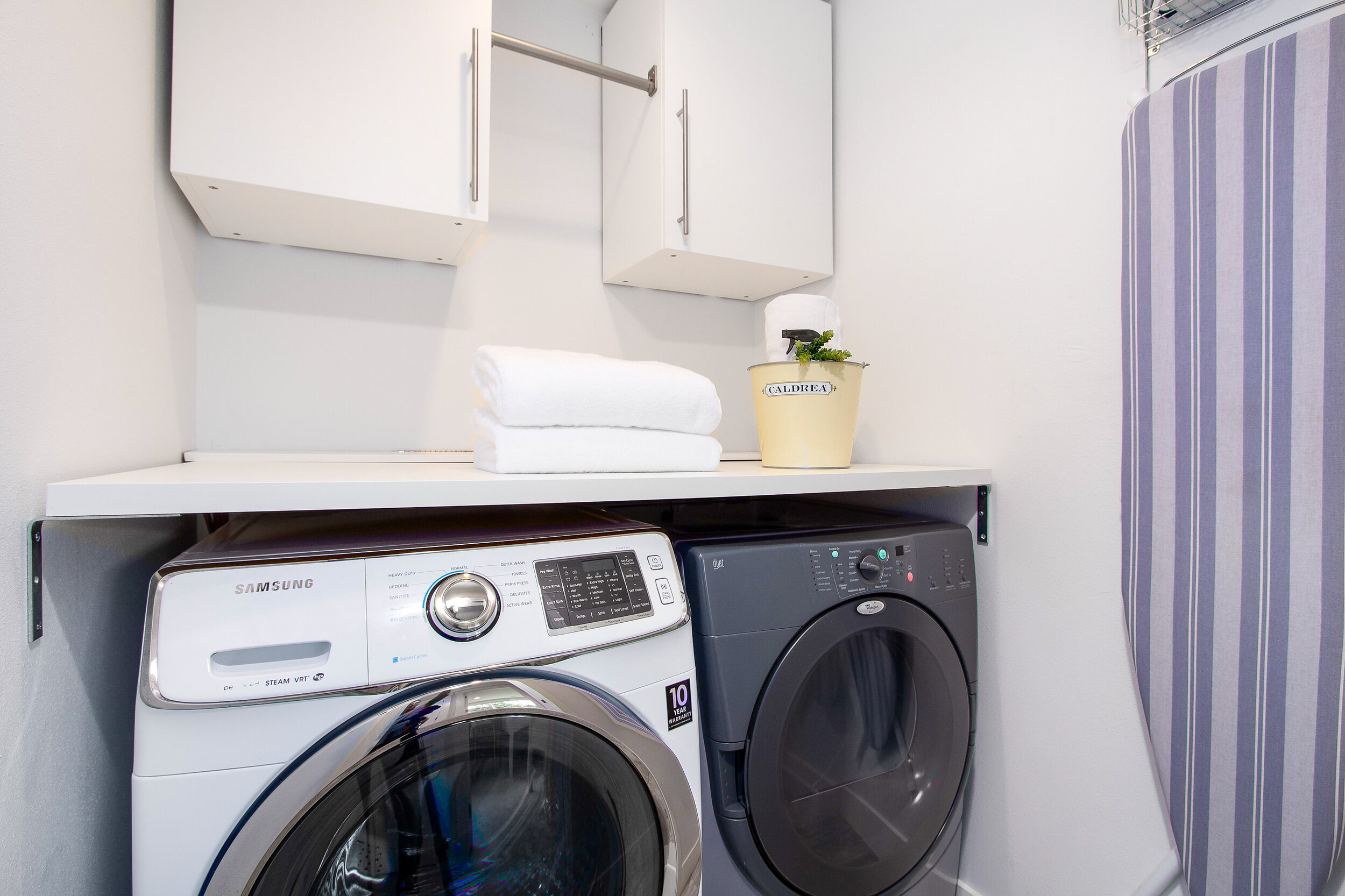  Enjoy a laundry room, conveniently located upstairs alongside the bedrooms.&nbsp; 