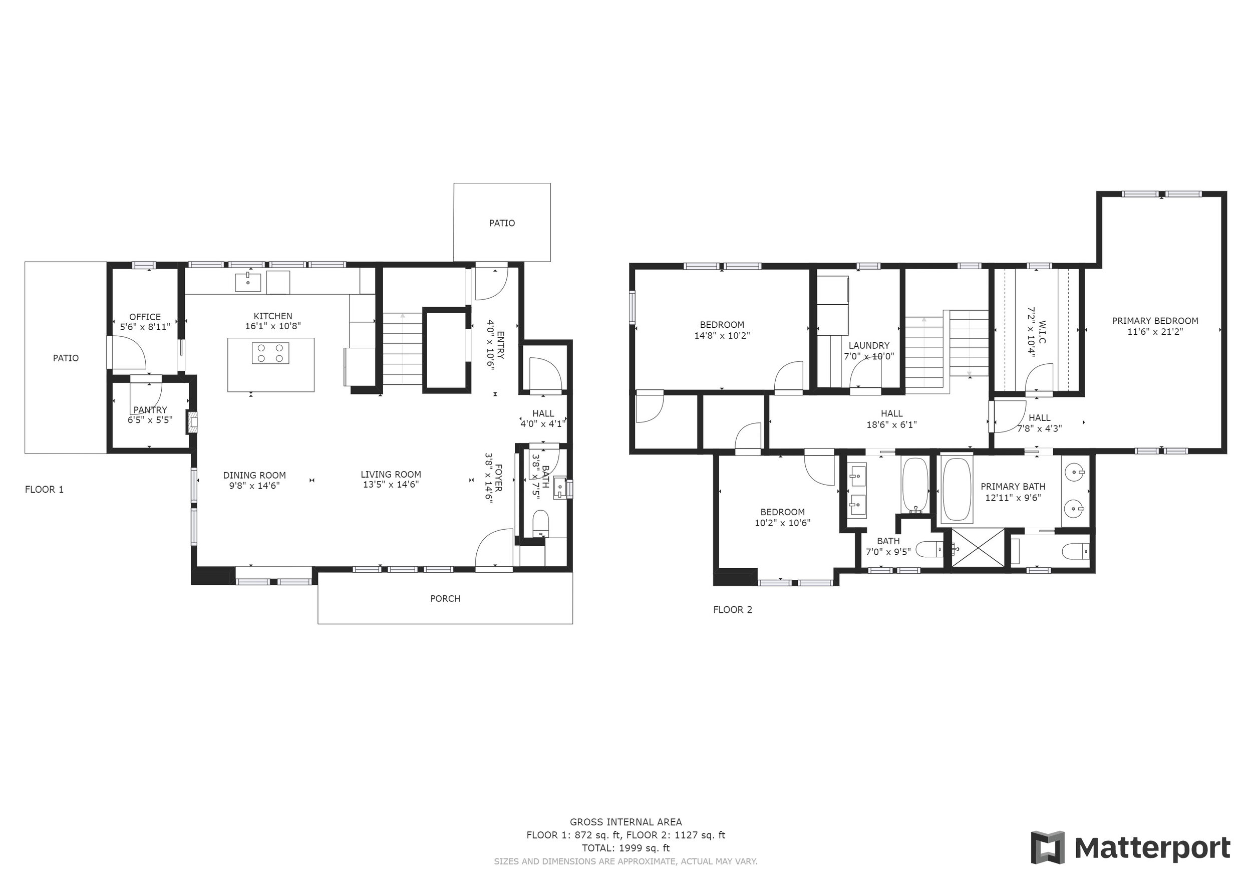 Envision your life here as you explore the floor plan of this home. 