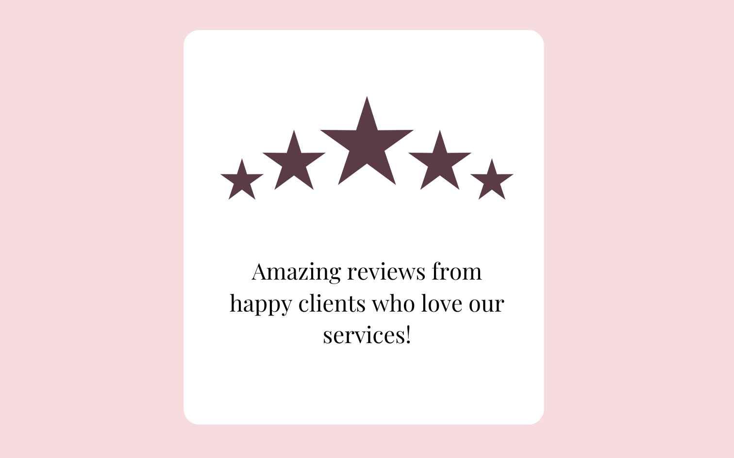 Amazing reviews from happy clients who love our services!