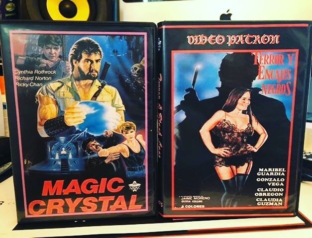 VHS 3 - We Watched: #magiccrystal This rare 1986 Hong Kong film is not available on #DVD and has never been released in the U.S. The version we watched was sourced from a Japanese #VHS. It&rsquo;s a hybrid of high-octane martial arts with inspiration