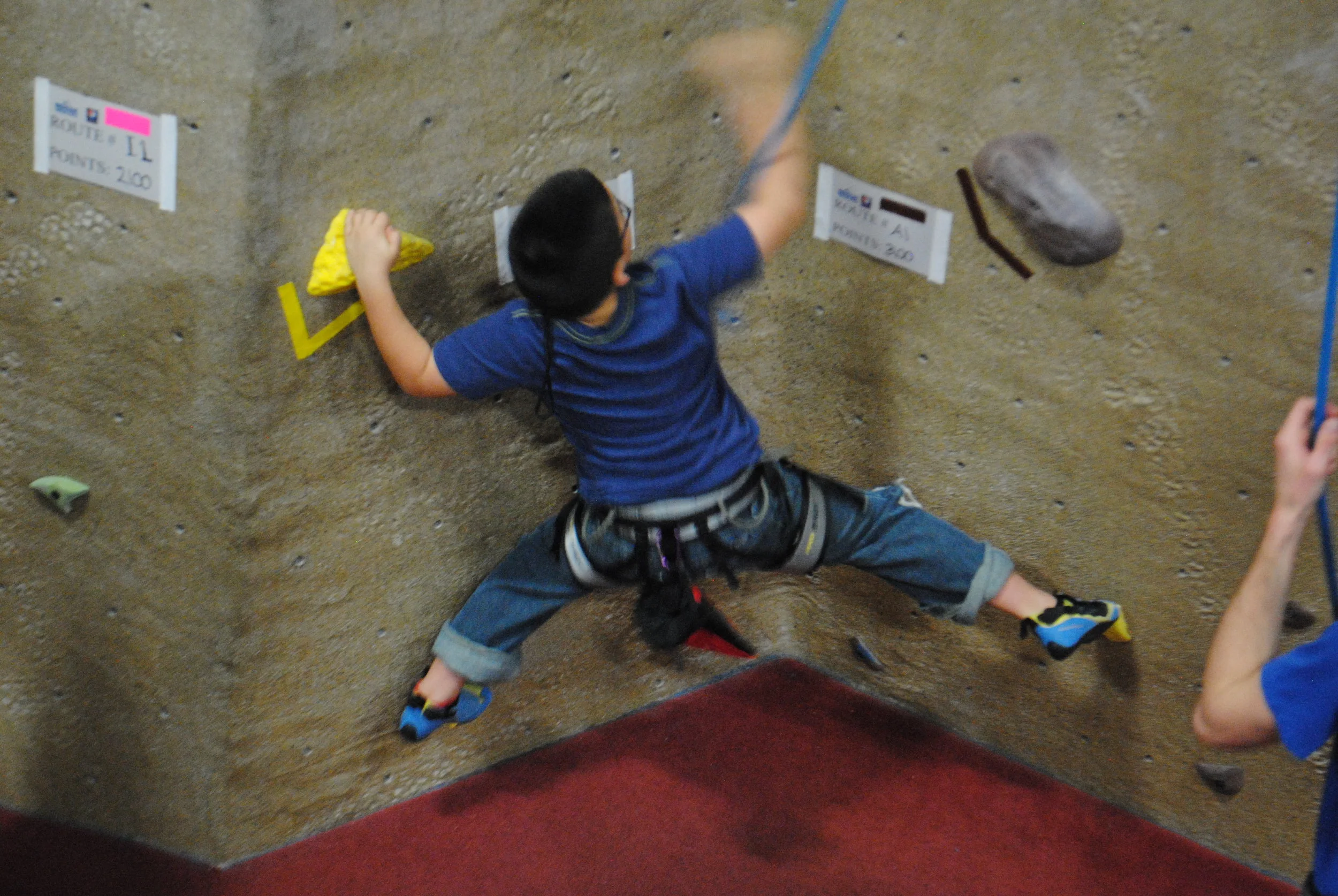Rogue Rock Gym Indoor Rock Climbing