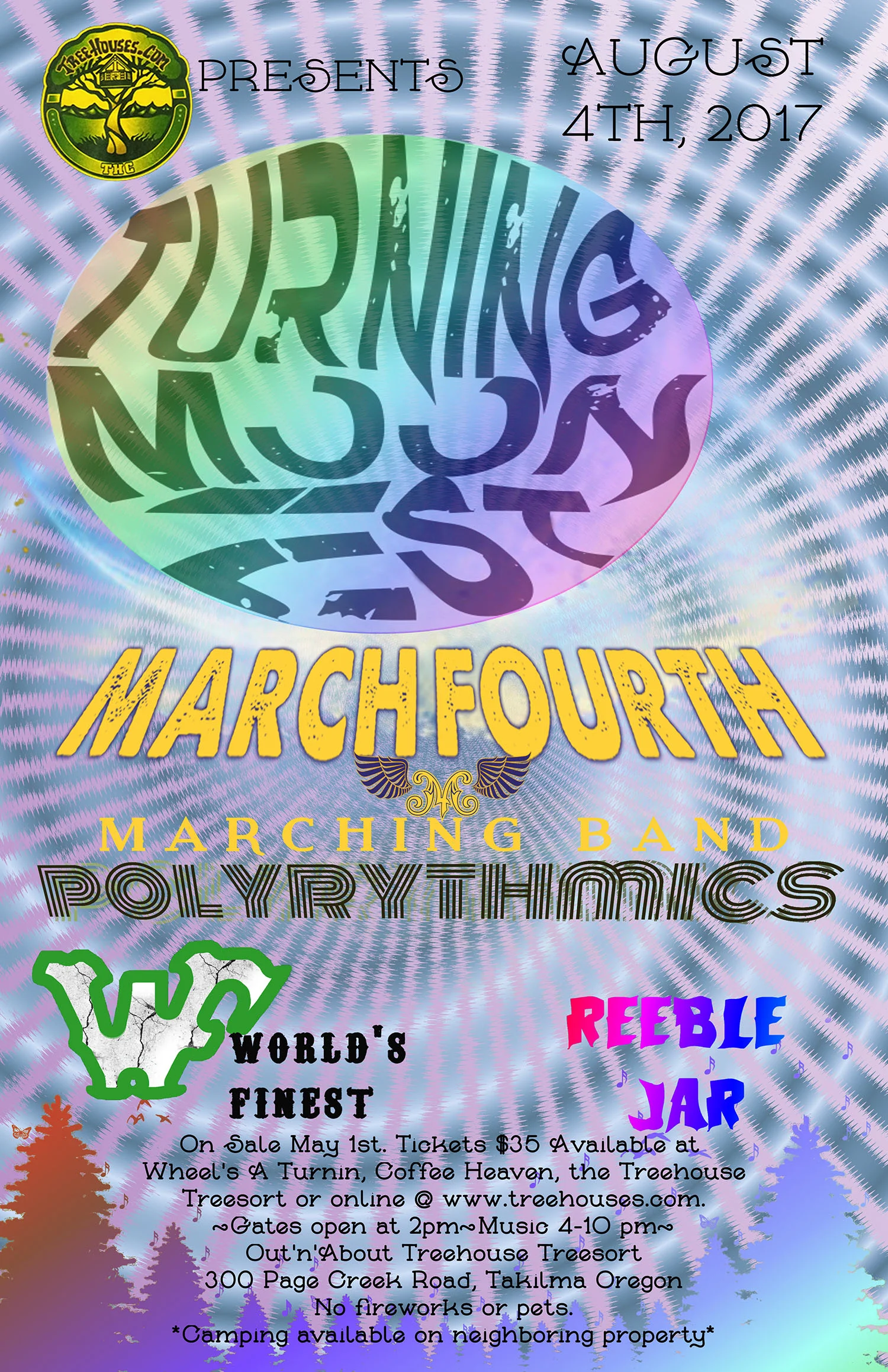 TURNING MOON FEST at OUT'N'ABOUT TREESORT