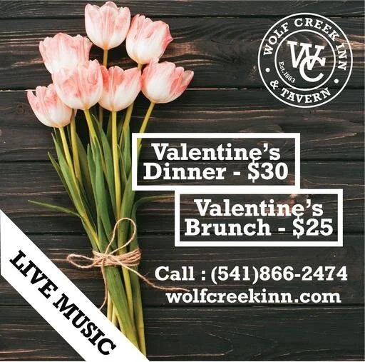 A ROMANTIC VALENTINE'S AT WOLF CREEK INN