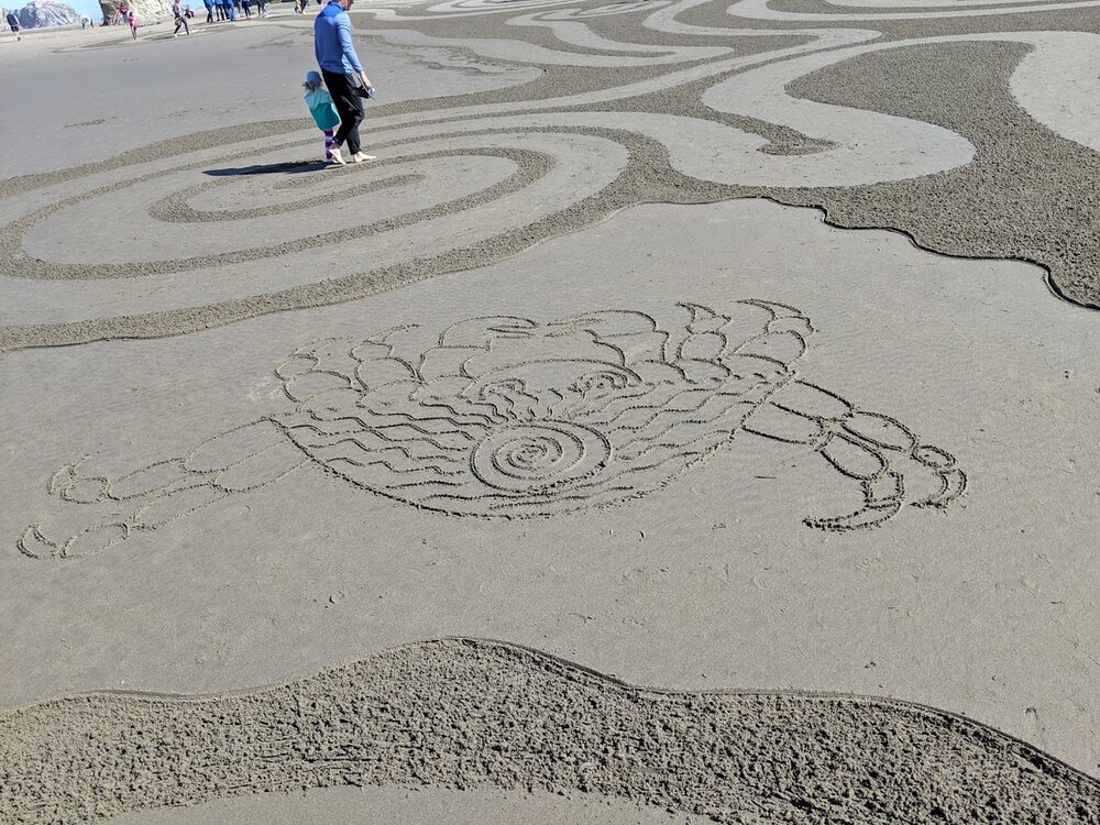 CIRCLES IN THE SAND - Face Rock Wayside - Bandon - Oregon coast - What to do in Southern Oregon - Travel