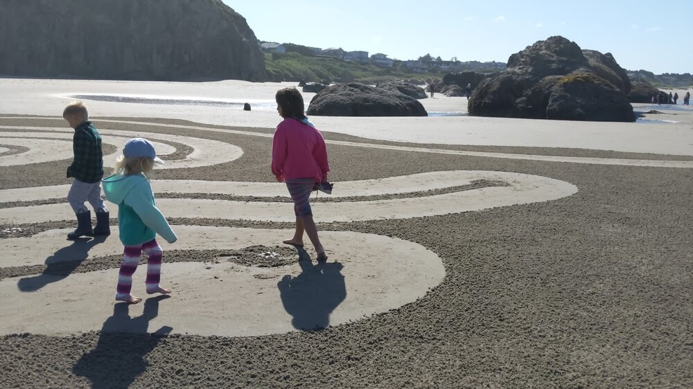 CIRCLES IN THE SAND - Face Rock Wayside - Bandon - Oregon coast - What to do in Southern Oregon - Travel