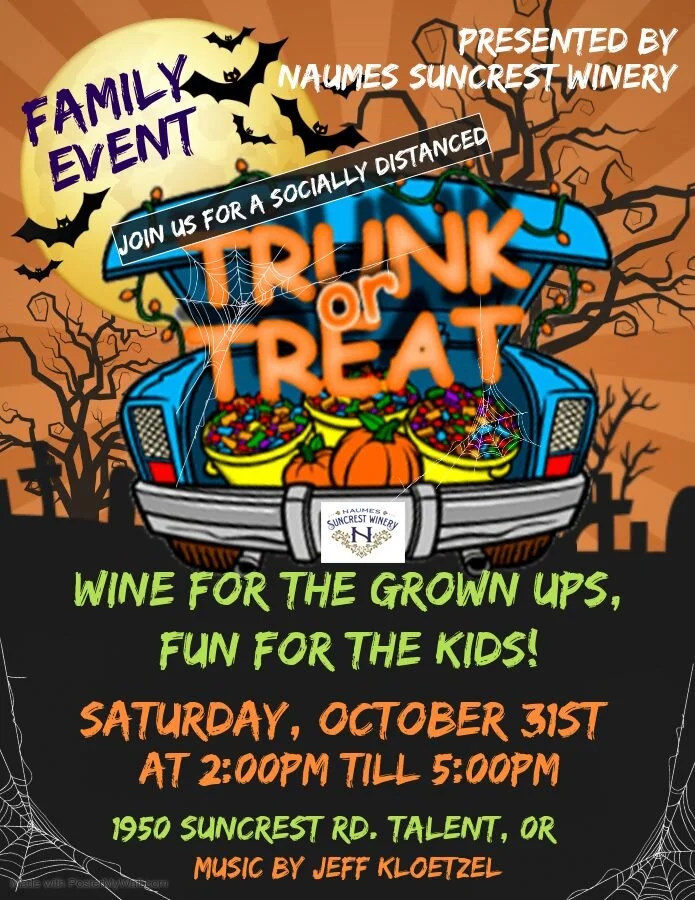 TRUNK OR TREAT at NAUMES SUNCREST WINERY