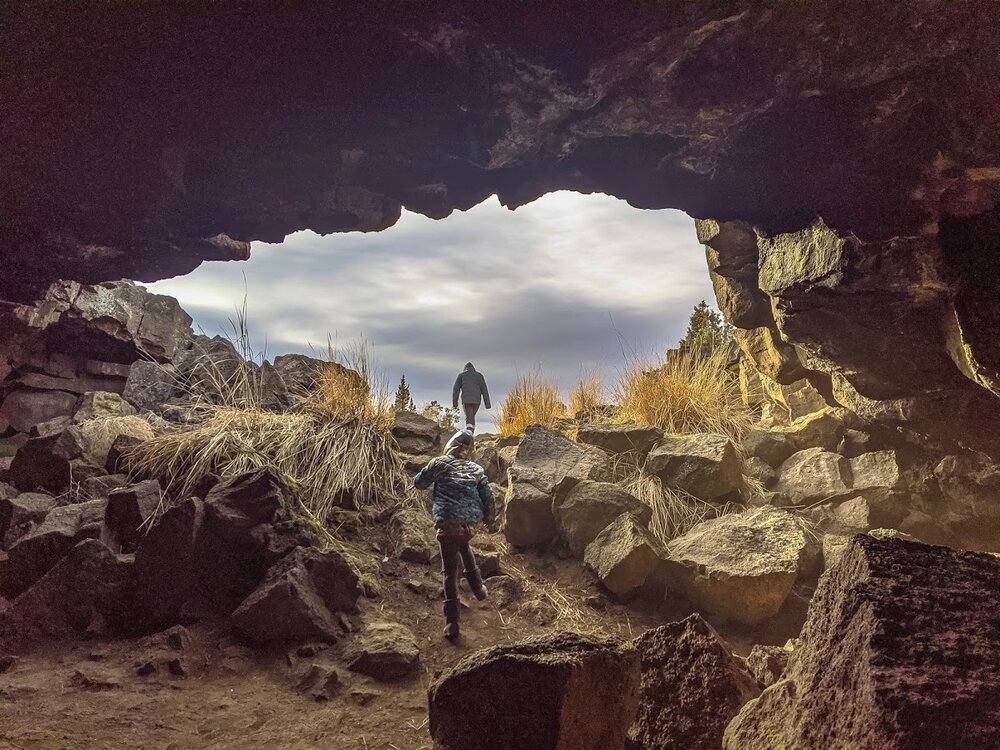 HIKES NEAR BEND - THE REDMOND CAVES